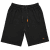Motley Denim Paris Sweatshorts Black - Joggingbukser og shorts - Sweatpants og Sweatshorts 2XL-12XL