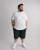 Motley Denim Paris Sweatshorts Racing Green - Joggingbukser og shorts - Sweatpants og Sweatshorts 2XL-12XL