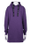Nora Mikken KRISTINA Long Hoodie Purple - Trøjer og hættetrøjer - 