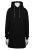 Nora Mikken KRISTINA Long Hoodie Black - Trøjer og hættetrøjer - Sweatere & hoodies til kvinder