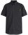 Motley Denim Zagreb Kortærmet Skjorte Mørkegrå - Skjorter - Skjorter til store mænd 2XL- 8XL