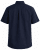 Motley Denim Zagreb Kortærmet Skjorte Marineblå - Skjorter - Skjorter til store mænd 2XL- 8XL