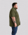 Motley Denim Zagreb Kortærmet Skjorte Mørk khaki - Skjorter - Skjorter til store mænd 2XL- 8XL