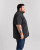 Motley Denim Zagreb Kortærmet Skjorte Mørkegrå - Skjorter - Skjorter til store mænd 2XL- 8XL