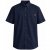 Motley Denim Zagreb Kortærmet Skjorte Marineblå - Skjorter - Skjorter til store mænd 2XL- 8XL