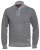 D555 Zane Sweater Grey - Trøjer og hættetrøjer - Trøjer og Hættetrøjer i store størrelser - 2XL-14XL