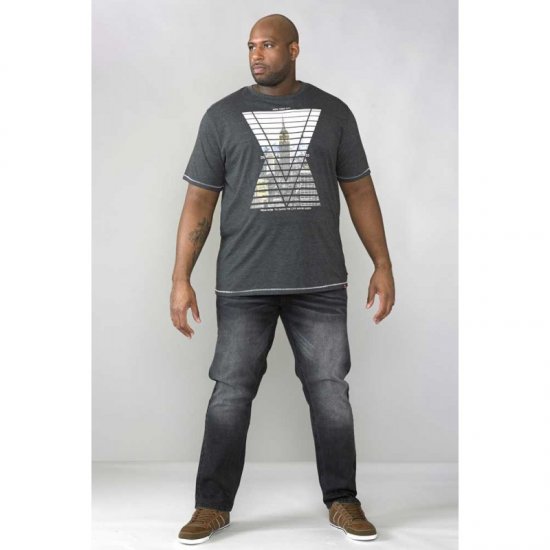 D555 Benson Tapered Fit Stretch Jeans Stonewash TALL SIZES - HERRETØJ MT-6XLT - Tøj til høje mænd