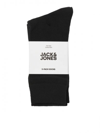 Jack & Jones Rafael Strømper Sort 3-pak - Undertøj og badetøj - Badetøj og Undertøj i store størrelser 