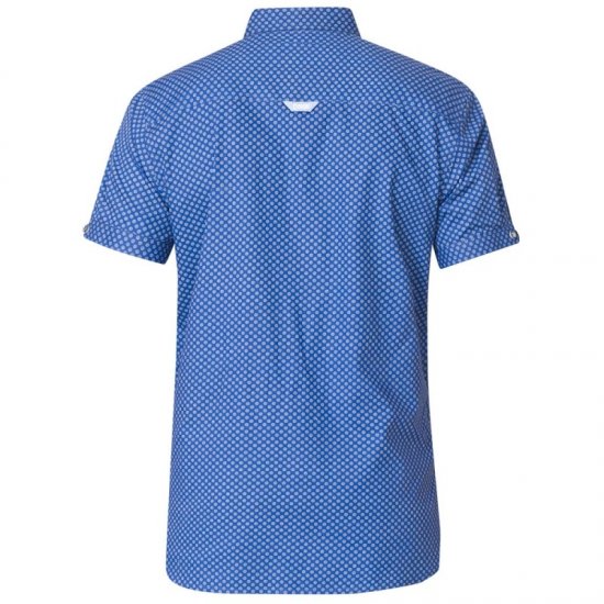 D555 Bobby Short Sleeve Shirt - Skjorter - Skjorter til store mænd 2XL- 8XL