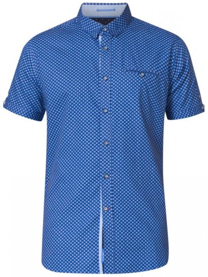 D555 Bobby Short Sleeve Shirt - Skjorter - Skjorter til store mænd 2XL- 8XL