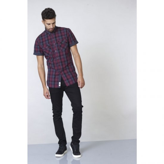 D555 Herbie Short Sleeve Shirt - Skjorter - Skjorter til store mænd 2XL- 8XL