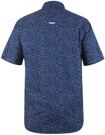 D555 FINDON Print Shirt - Skjorter - Skjorter til store mænd 2XL- 8XL