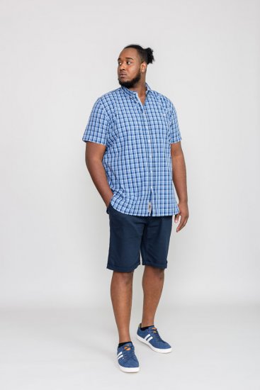 D555 CANFORD Shirt With Pocket - Skjorter - Skjorter til store mænd 2XL- 8XL