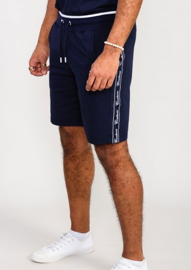D555 Brantham Couture Elasticated Waistband Shorts Navy - Joggingbukser og shorts - Sweatpants og Sweatshorts 2XL-12XL