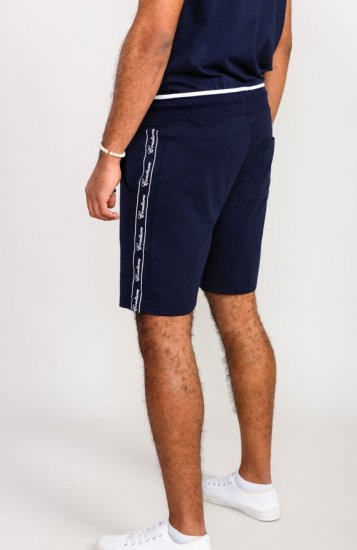 D555 Brantham Couture Elasticated Waistband Shorts Navy - Joggingbukser og shorts - Sweatpants og Sweatshorts 2XL-12XL