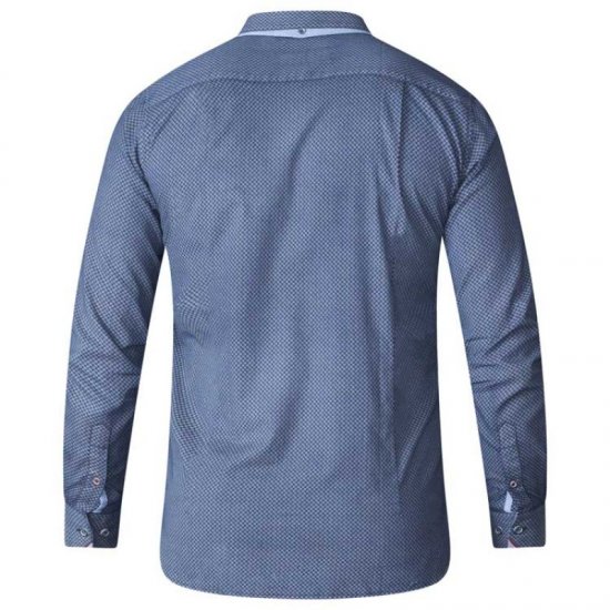 D555 Kermit Long Sleeve Printed Shirt - Skjorter - Skjorter til store mænd 2XL- 8XL