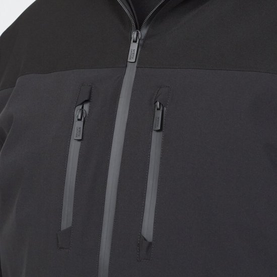 North Latitude Ski Jacket Black - Skitøj - Ski- & vintertøj i store størrelser