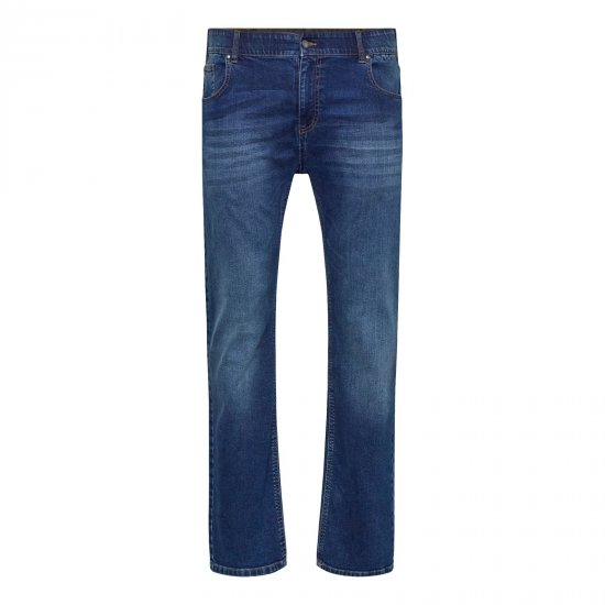 North Latitude Jeans Jack Navy Blue - Jakker - Jakker i store størrelser, 2XL- 12XL
