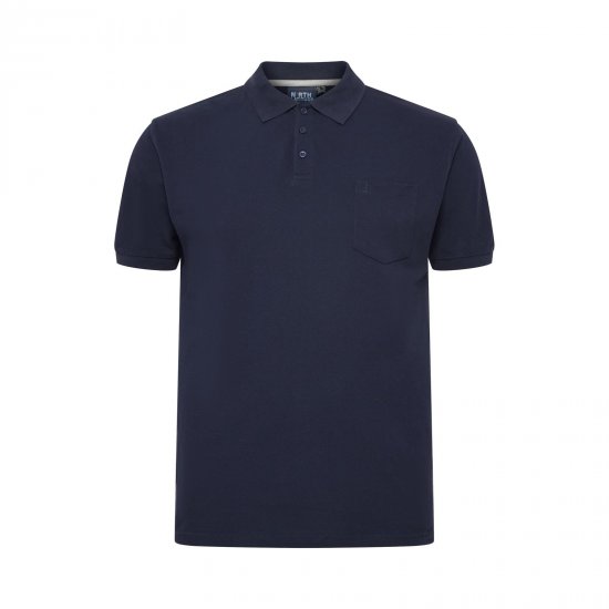 North Latitude Polo Navy Blue - Polotrøjer - Polotrøjer 2XL-8XL