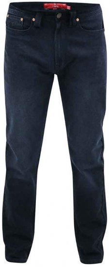 D555 Hockliffe 1959 Fit Stretch Jeans Dark Wash - Jeans og bukser - Herrejeans og bukser i store størrelser W40-W70