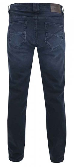 D555 Hockliffe 1959 Fit Stretch Jeans Dark Wash - Jeans og bukser - Herrejeans og bukser i store størrelser W40-W70