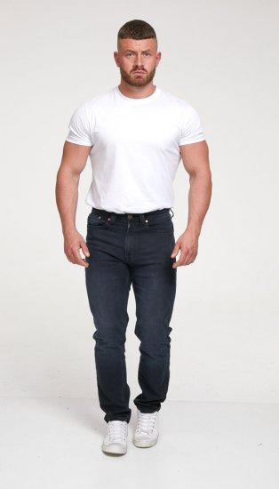D555 Hockliffe 1959 Fit Stretch Jeans Dark Wash - Jeans og bukser - Herrejeans og bukser i store størrelser W40-W70
