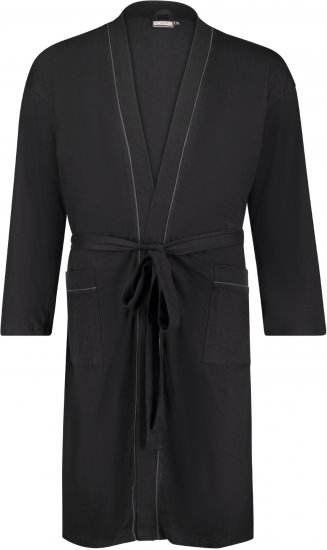 Adamo Boris House Coat Black - Undertøj og Badetøj - Badetøj og Undertøj i store størrelser 