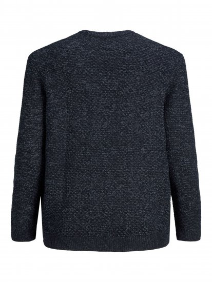 Jack & Jones JCOBRANDON Knit Navy Blazer - Trøjer og hættetrøjer - Trøjer og Hættetrøjer i store størrelser - 2XL-14XL