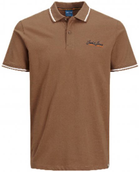 Jack & Jones JORPAUL TONS Polo shirt Biege - Polotrøjer - Polotrøjer 2XL-8XL