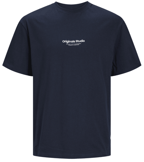 Jack & Jones JORVESTERBRO T-Shirt Sky Captain - T-shirts - T-shirts i store størrelser - 2XL-14XL