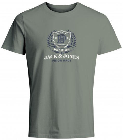 Jack & Jones JPRBLUCAMERON T-Shirt Laurel Wreath - T-shirts - T-shirts i store størrelser - 2XL-14XL