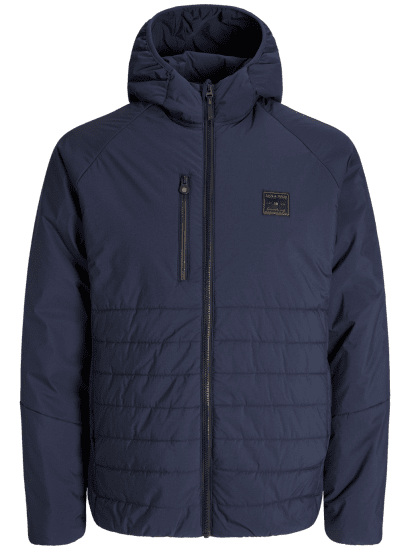 Jack & Jones Finn Hybrid Jacket Sky Captain - Jakker - Jakker i store størrelser, 2XL- 12XL