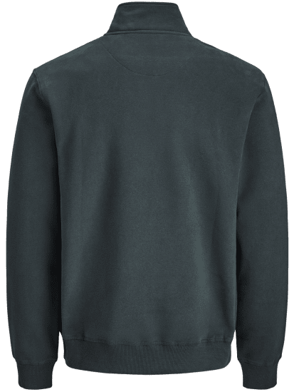 Jack & Jones Bleecker Branding High Neck Sweatshirt Forest River - Trøjer og hættetrøjer - Trøjer og Hættetrøjer i store størrelser - 2XL-14XL