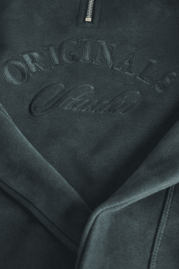 Jack & Jones Bleecker Branding High Neck Sweatshirt Forest River - Trøjer og hættetrøjer - Trøjer og Hættetrøjer i store størrelser - 2XL-14XL