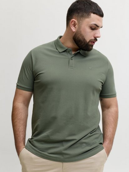 Jack & Jones Weston Piké Grøn - Polotrøjer - Polotrøjer 2XL-8XL