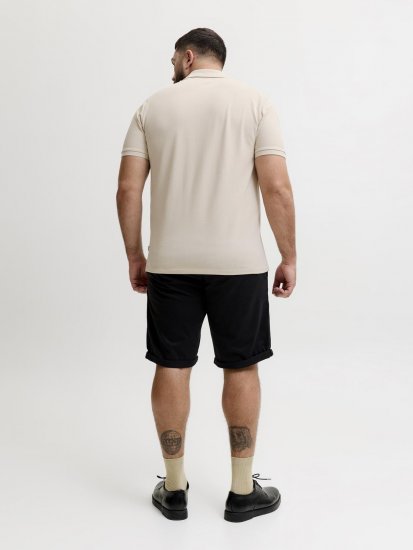 Jack & Jones Weston Piké Lys Beige - Polotrøjer - Polotrøjer 2XL-8XL