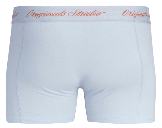 Jack & Jones Jacnorrebro Ensfarvede Boxershorts 3-Pack Blå - Undertøj og badetøj - Badetøj og Undertøj i store størrelser 