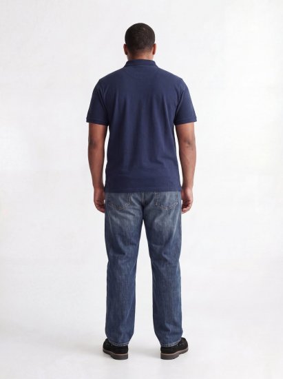 Jack & Jones Rush polo 2-pak sort/mørkeblå - Polotrøjer - Polotrøjer 2XL-8XL
