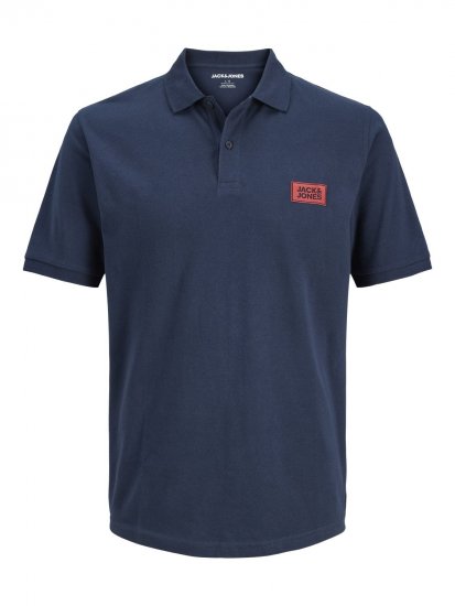 Jack & Jones Rush polo 2-pak sort/mørkeblå - Polotrøjer - Polotrøjer 2XL-8XL