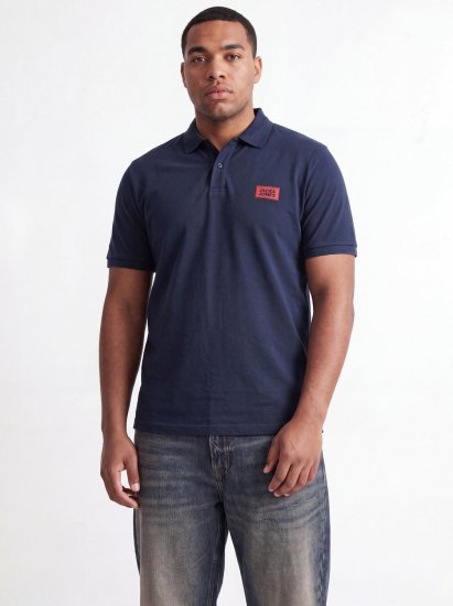 Jack & Jones Rush polo 2-pak sort/mørkeblå - Polotrøjer - Polotrøjer 2XL-8XL