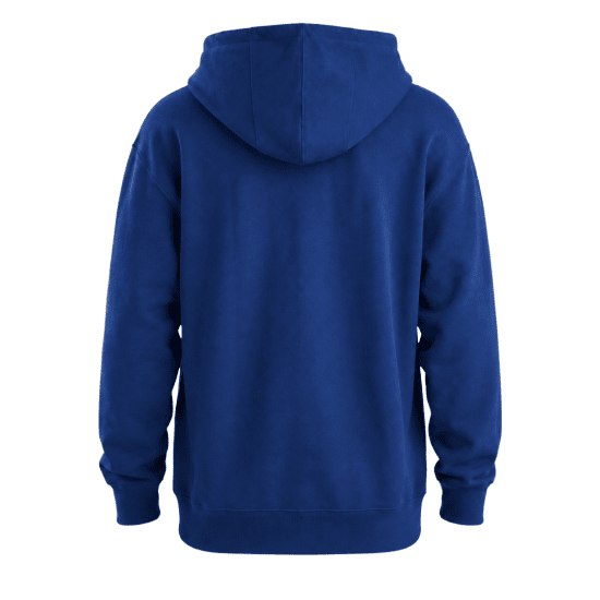 Motley Denim Copenhagen Hoodie Royal Blue - Trøjer og hættetrøjer - Trøjer og Hættetrøjer i store størrelser - 2XL-14XL