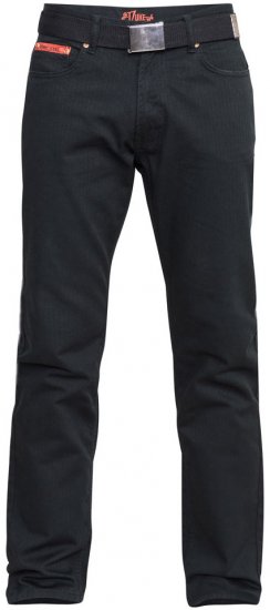 Duke Mario Bedford cord-pants Black TALL SIZES - HERRETØJ MT-6XLT - Tøj til høje mænd