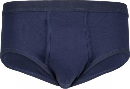 Adamo Royal Ribbed Briefs Navy - Undertøj og badetøj - Badetøj og Undertøj i store størrelser 