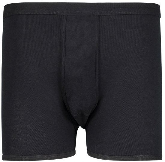 Adamo Royal Ribbed Boxer shorts Black - Undertøj og Badetøj - Badetøj og Undertøj i store størrelser 