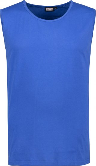 Adamo Rod Comfort Fit Tank Top Royal Blue - T-shirts - T-shirts i store størrelser - 2XL-14XL