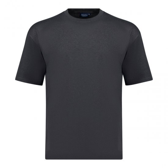 Adamo 129420 T-shirt 2-pak Mørkegrå meleret - T-shirts - T-shirts i store størrelser - 2XL-14XL