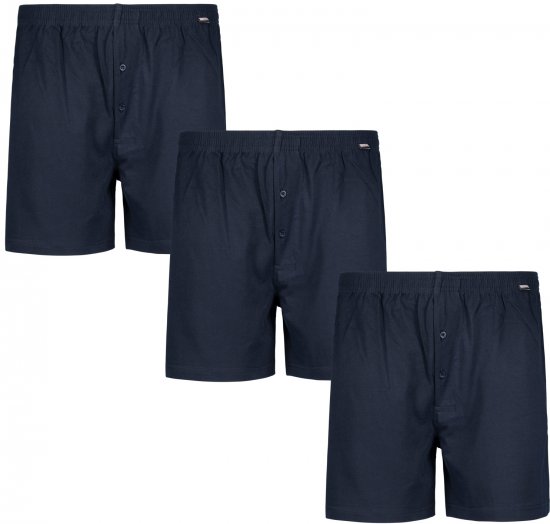 Adamo James Boxershorts 3-pack Navy - Undertøj og badetøj - Badetøj og Undertøj i store størrelser 