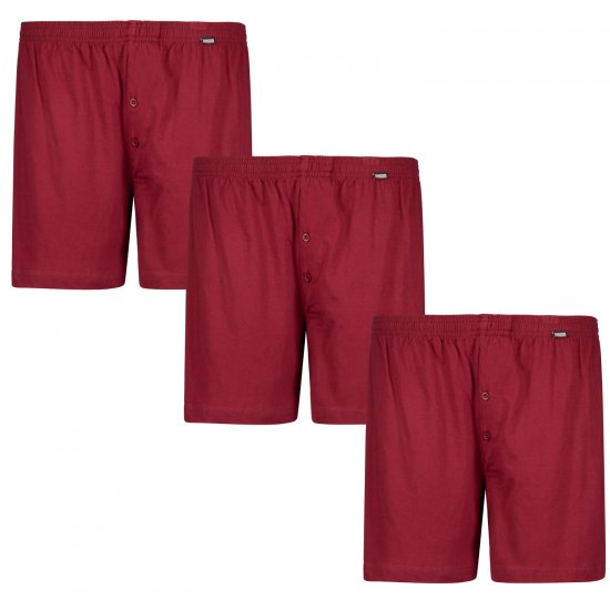 Adamo James Boxershorts 3-pack Burgundy - Undertøj og Badetøj - Badetøj og Undertøj i store størrelser 