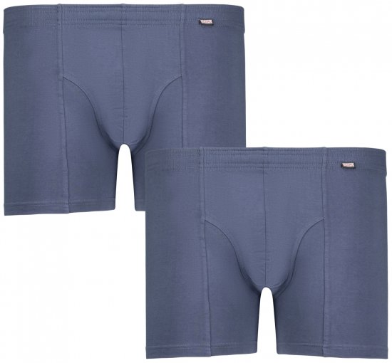 Adamo Jack Boxer shorts 2-pack Denim Blue - Undertøj og Badetøj - Badetøj og Undertøj i store størrelser 