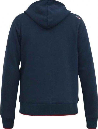 D555 WORCESTER Full Zip Hoody With Brooklyn Chest Print - Trøjer og hættetrøjer - Trøjer og Hættetrøjer i store størrelser - 2XL-14XL